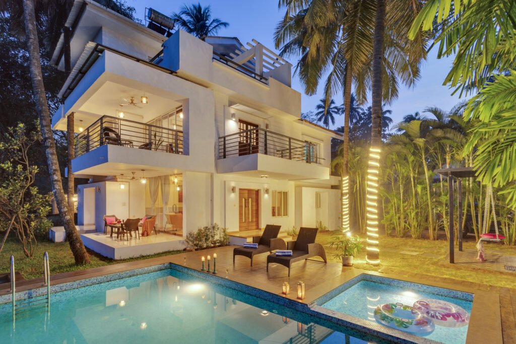 beach villas in goa