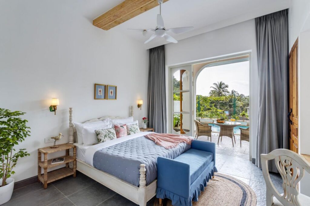 luxury villas in goa with private beach