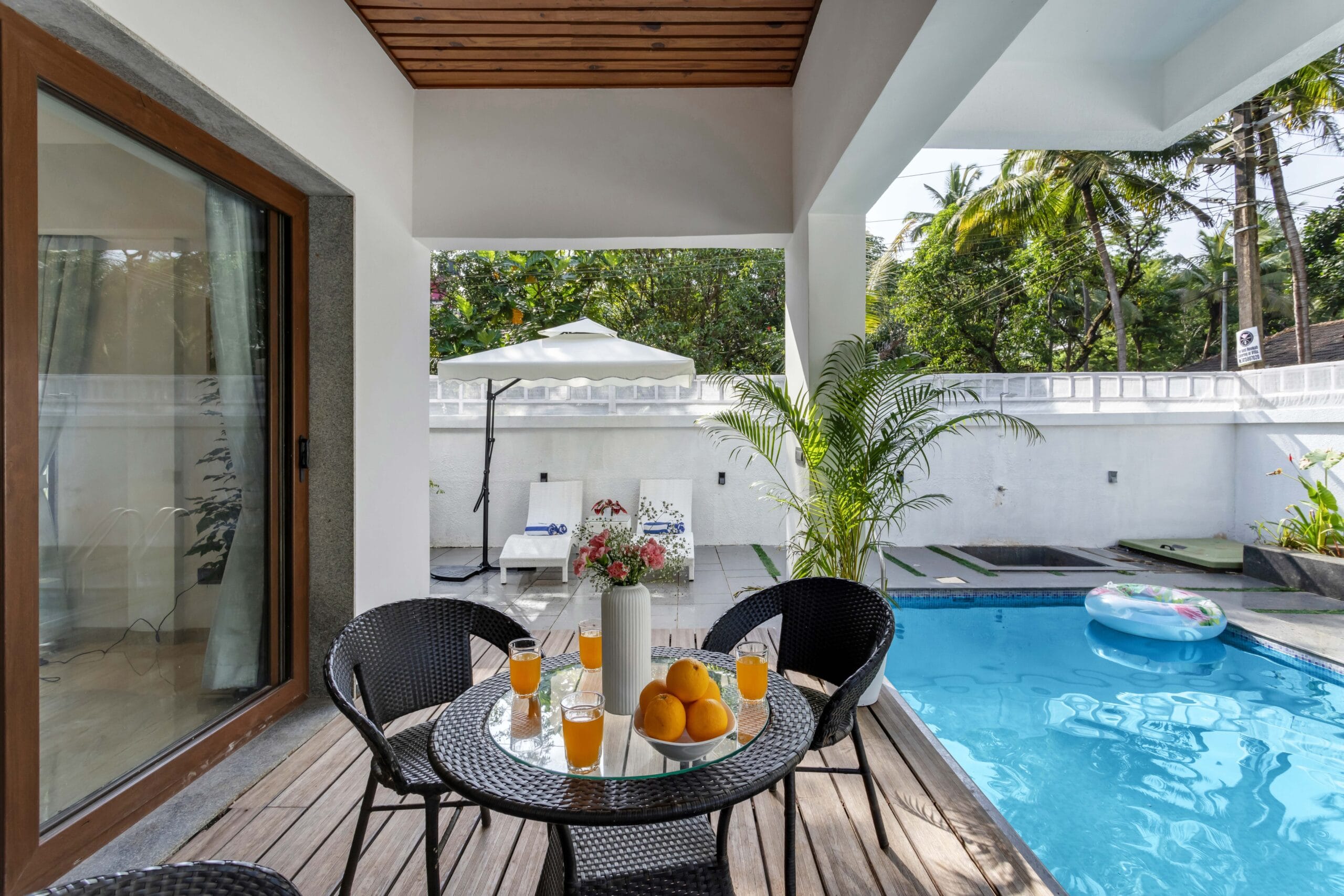 private pool villa in goa