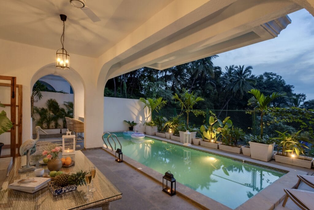 villa in goa near beach