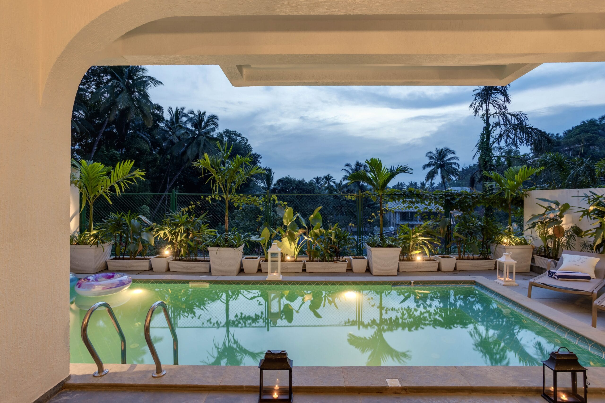 luxury villas in goa with private beach