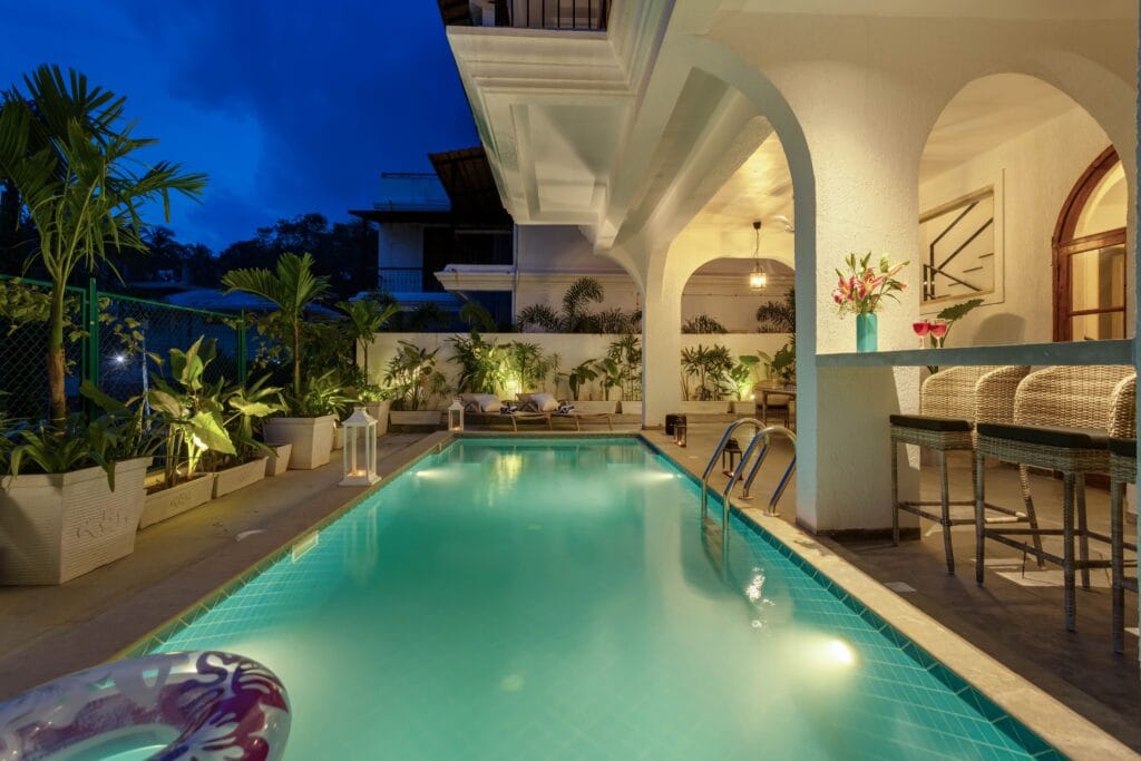 private pool villa in goa for couples